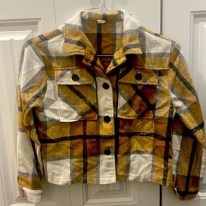 Flannel button up shirt